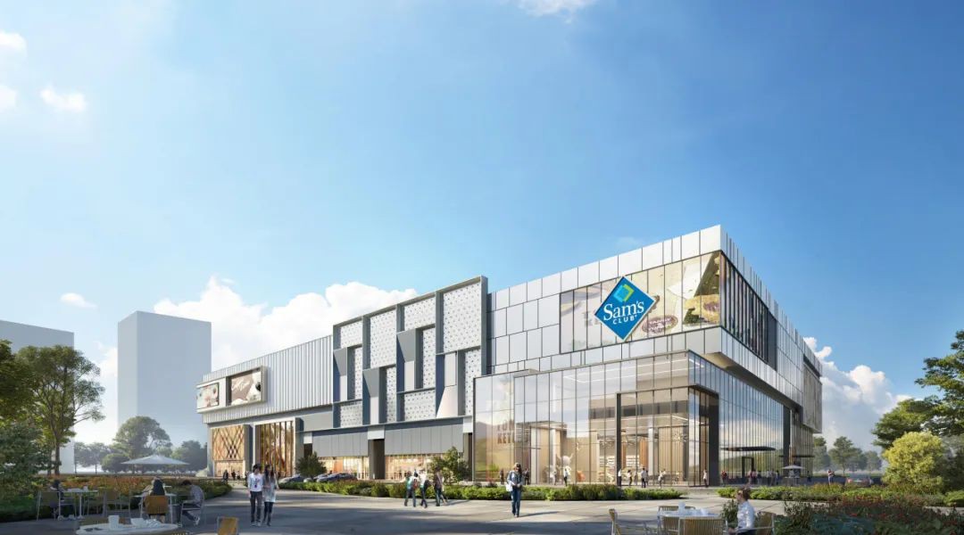 東莞市首家山姆會員店封頂，預計2024年7月完工